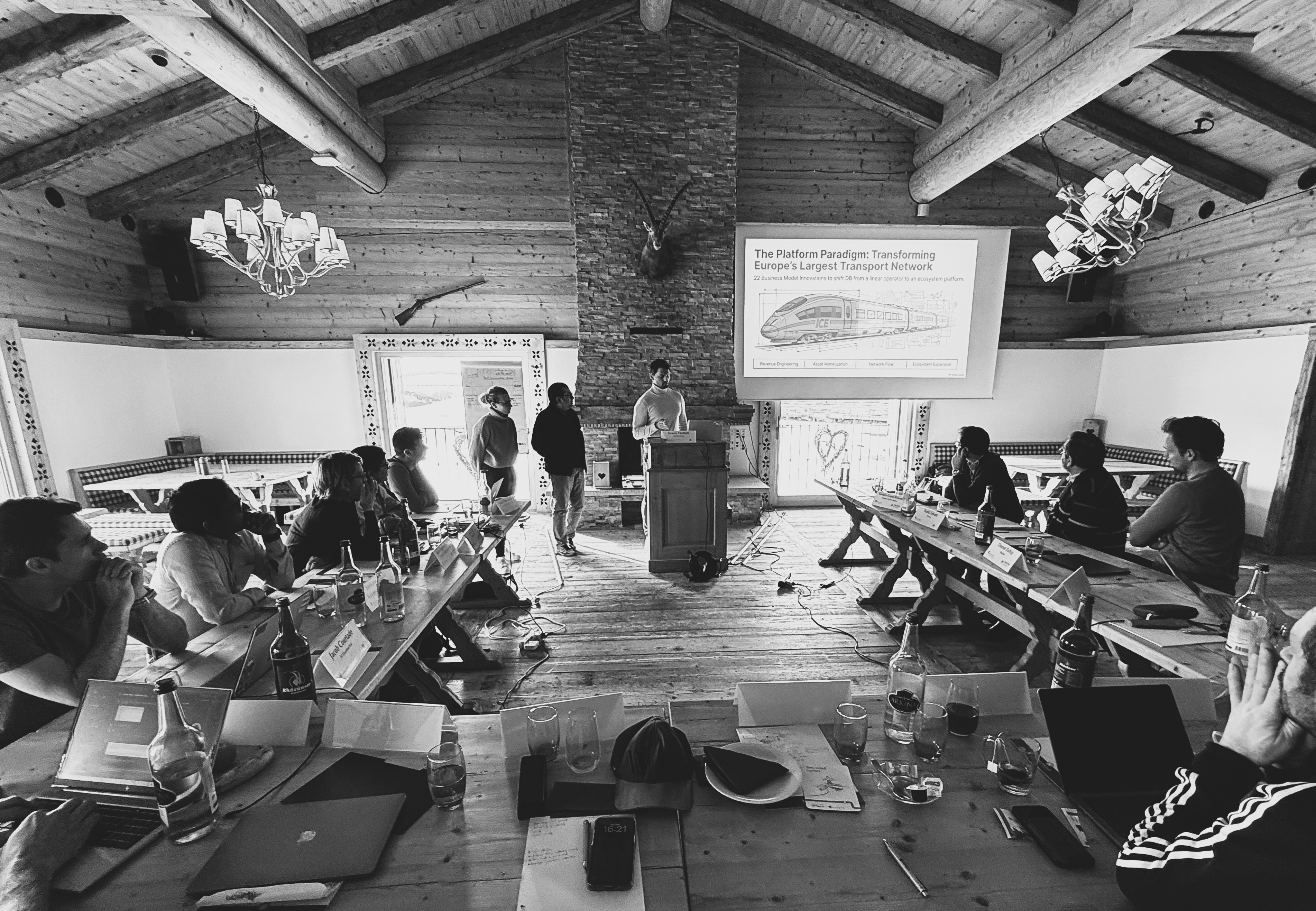 KI-gestützter Wachstumsworkshop mit einer Geschäftsleitung